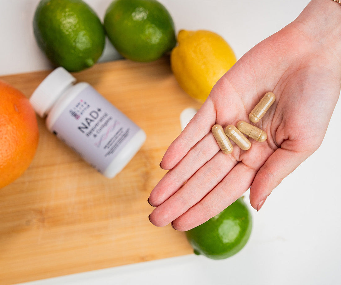 Tu Ritual Antiedad: Cómo Incorporar NAD+ con Resveratrol + Colágeno en tu Mañana