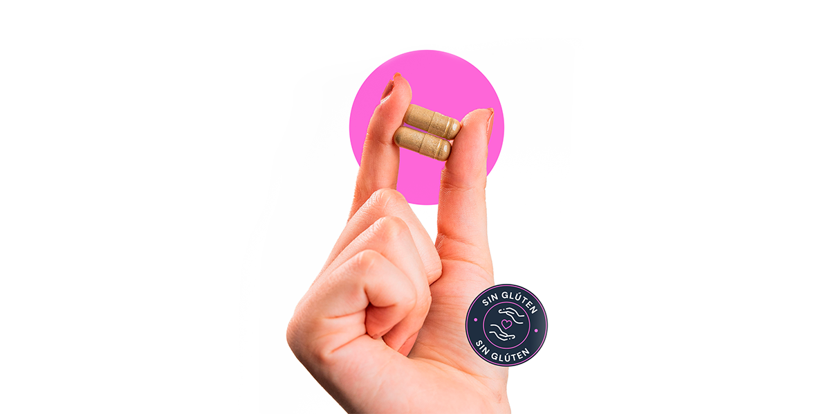 Primer plano de las cápsulas de NAD+, Resveratrol y Colágeno, un suplemento para energía y piel.